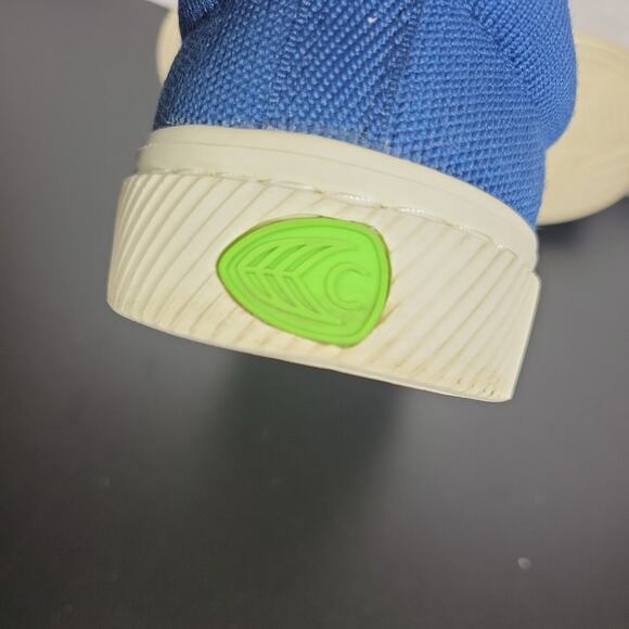 Womens Cariuma Sneaker Size 10.5 IBI Blue Knit Sneaker Low Excellent Condition - Picture 7 of 9